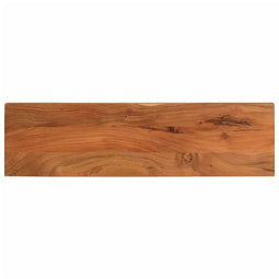 Tafelblad rechthoekig 120x30x2,5 cm massief acaciahout