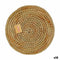 Placemat Privilege Korne Bruin vlechtwerk Ø 35 cm (16 Stuks)