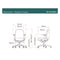 Gereviseerde Bureaustoel Therapod X Compact Lichtgrijs (N)EN 1335