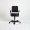 Gerestaureerde bureaustoel Ergonomisch Design Ahrend 230 'Lage Rug' Zwart/Zwart