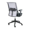 Gerestaureerde Haworth Comforto 5965 Grijs / Zwart Bureaustoel NPR 1813