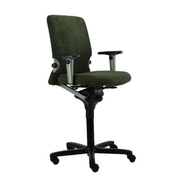 Gerestaureerde Baliestoel Comforto 77 Regain Groen Hoog - Bureaustoel Kassastoel Ergonomisch (N)E...