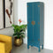 Kast ORIENTE Blauw Ijzer DMF 55 x 33 x 185 cm