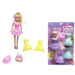 Pop Beautiful Girl Dress Up 20 x 33 x 3,5 cm
