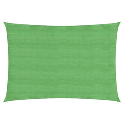 Zonnezeil rechthoekig 160 g/m 2x3,5 m HDPE lichtgroen