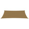 Zonnezeil 160 g/m 6x8 m HDPE taupe
