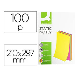 Zelfklevende briefjes Q-Connect KF14525 210 x 297 mm Multicolour