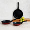 Pannenset Quid Cappy Bordeaux Metaal 3 Onderdelen