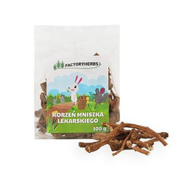 FACTORYHERBS Dandelion root - snack voor knaagdieren en konijnen - 100g