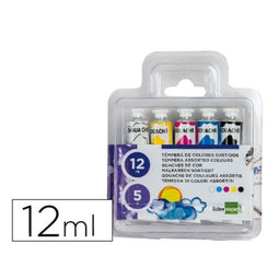 Tempera Liderpapel TP01 12 ml Multicolour 5 Onderdelen