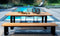 Yoi - Kaihou table 240x100cm. alu black/teak