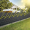 Vlechtband - tuinafscheiding - antraciet - 19x260 cm