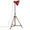 Vloerlamp 25 W E27 75x75x90-150 cm verweerd rood