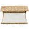 Kattenbed met kussen 35x18x18 cm waterhyacint
