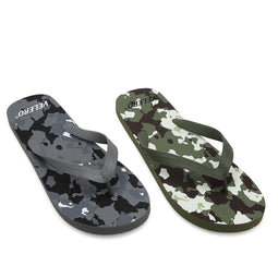 Heren Slippers Camouflage 40-46