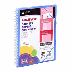 Organiser Map Carchivo Archivex-Star Blauw A4