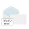 Enveloppen Liderpapel SO02 Wit Papier 95 x 162 mm (25 Stuks)