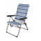 Strandstoel Color Baby 61 x 63 x 93 cm Wit Marineblauw