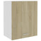Hangkast 50x31x60 cm bewerkt hout sonoma eikenkleurig