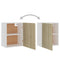 Hangkast 50x31x60 cm bewerkt hout sonoma eikenkleurig