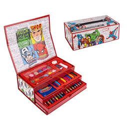 Verfset Marvel Briefcase Rood