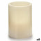 Kaars LED Crème 7,5 x 10 x 7,5 cm (6 Stuks)