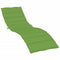 Ligbedkussen 200x60x4 cm stof gemleerd groen