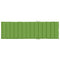 Ligbedkussen 200x60x4 cm stof gemleerd groen
