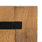 Table top Vierkant Beige Mangohout 70 x 70 x 3 cm