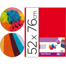 Zijdepapier Liderpapel SE23 Rood 52 x 76 cm