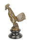BRONZEN AUTOMASCOTTE VAN EEN HAAN