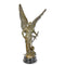 BRONZEN SCULPTUUR GENAAMD “GEWAPENDE VREDE