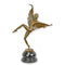 BRONZEN SCULPTUUR GENAAMD “HET VLEERMUISMEISJE