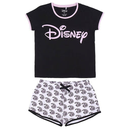 Pyjama Disney Zwart (Volwassenen) Maat S