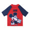 Bad t-shirt Mickey Mouse Rood Maat 3 Jaar