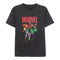Heren-T-Shirt met Korte Mouwen Marvel Grijs Donker grijs Volwassenen Maat S