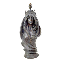 BRONZEN BUSTE MET DE NAAM “LA NATURE"