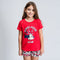 Zomerpyjama Minnie Mouse Rood Maat 10 Jaar