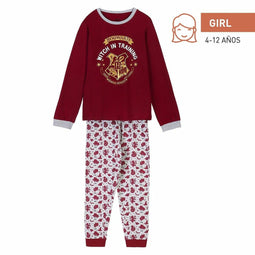 Pyjama Kinderen Harry Potter Rood Maat 12 Jaar