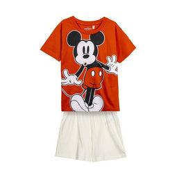 Pyjama Kinderen Mickey Mouse Rood Maat 6 Jaar