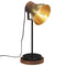 Bureaulamp 25 W E27 17x17x50 cm antiek messingkleurig
