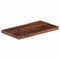 Tafelblad rechthoekig 50x30x2,5 cm massief gerecycled hout