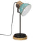 Bureaulamp 25 W E27 17x17x50 cm verweerd blauw
