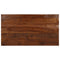 Tafelblad rechthoekig 120x50x2,5 cm massief gerecycled hout