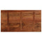 Tafelblad rechthoekig 120x50x2,5 cm massief gerecycled hout