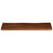 Tafelblad rechthoekig 70x40x2,5 cm massief gerecycled hout