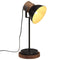 Bureaulamp 25 W E27 17x17x50 cm zwart