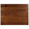 Tafelblad rechthoekig 80x50x2,5 cm massief gerecycled hout