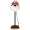 Bureaulamp 25 W E27 18x18x60 cm verweerd rood