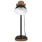 Bureaulamp 25 W E27 18x18x60 cm zwart